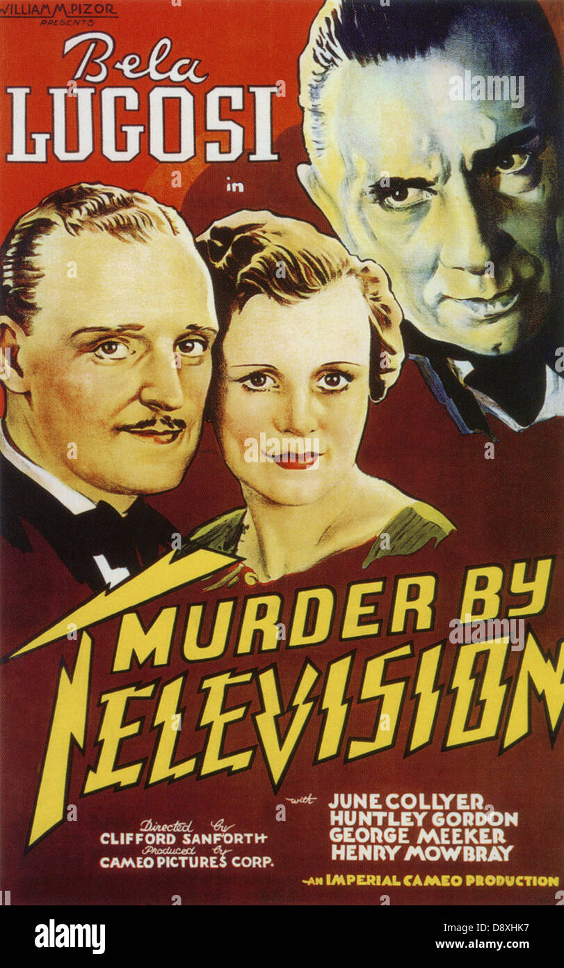Vintage poster del filmato, 1935 - solo uso editoriale. Foto Stock