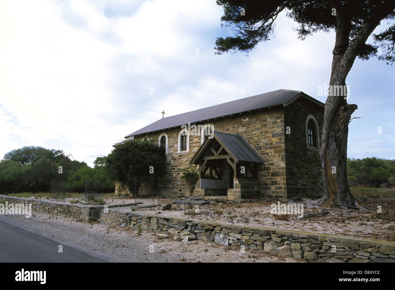 Chiesa del Buon Shepard (1895), Robben Island, Sud Africa Foto Stock