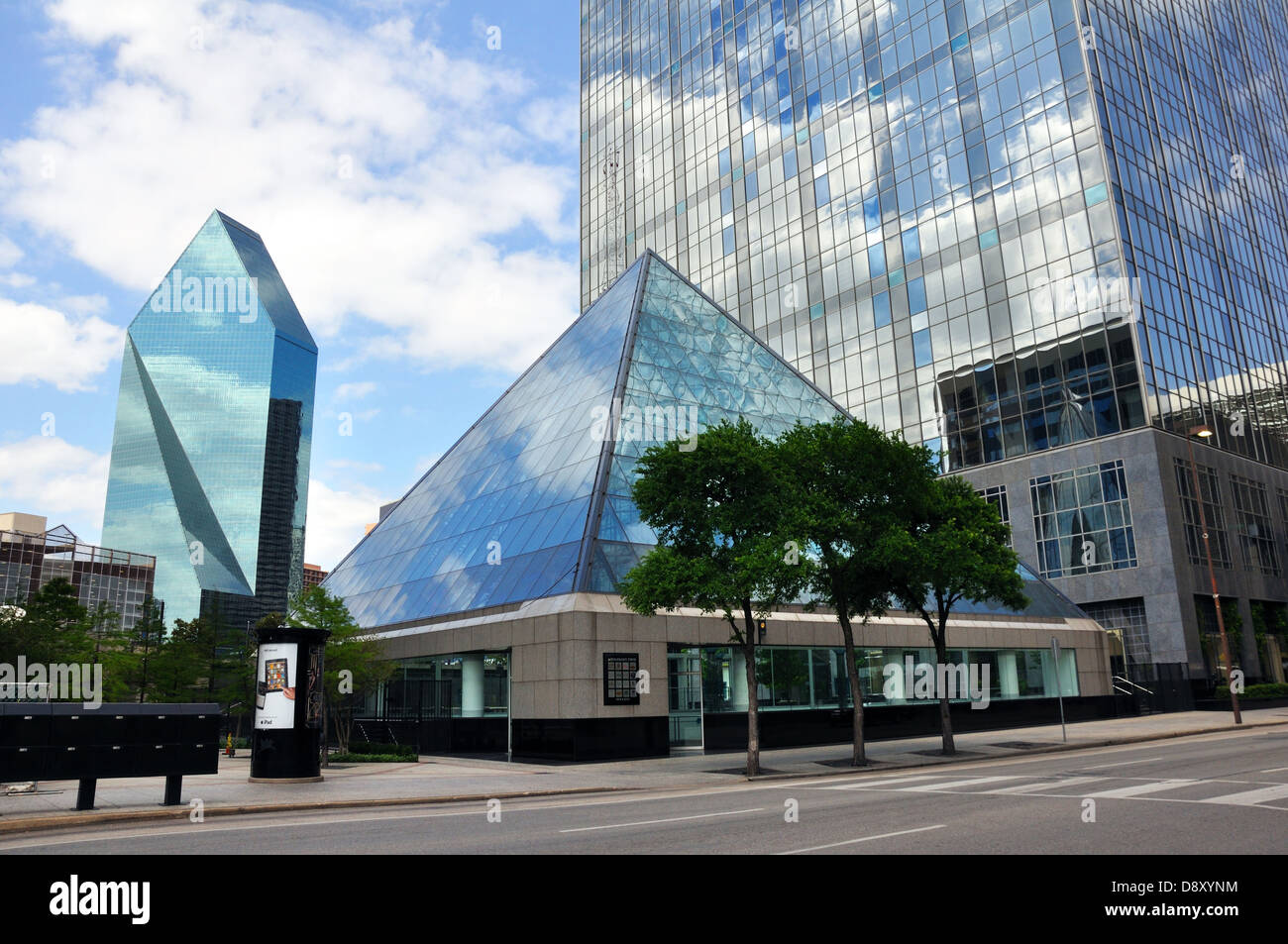 Il centro cittadino di Dallas, Texas, Stati Uniti d'America Foto Stock