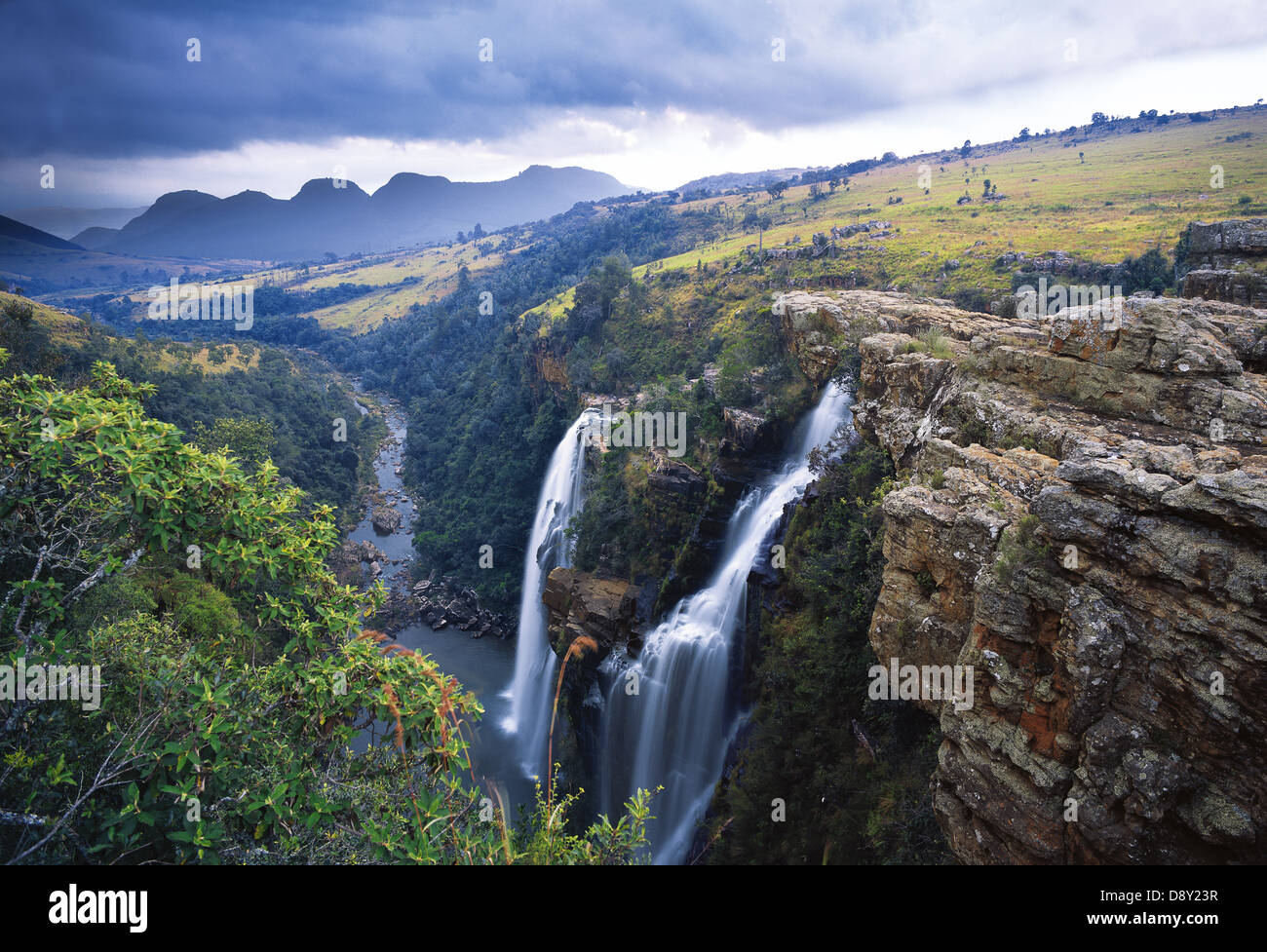 Cascate di Lisbona - Mpumalanga in Sudafrica Foto stock - Alamy