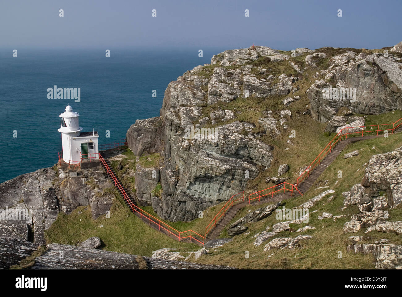 La testa di pecora Faro. Eire europeo irlandese in Irlanda del Nord Europa Poblacht na hEireann Repubblica acqua Foto Stock