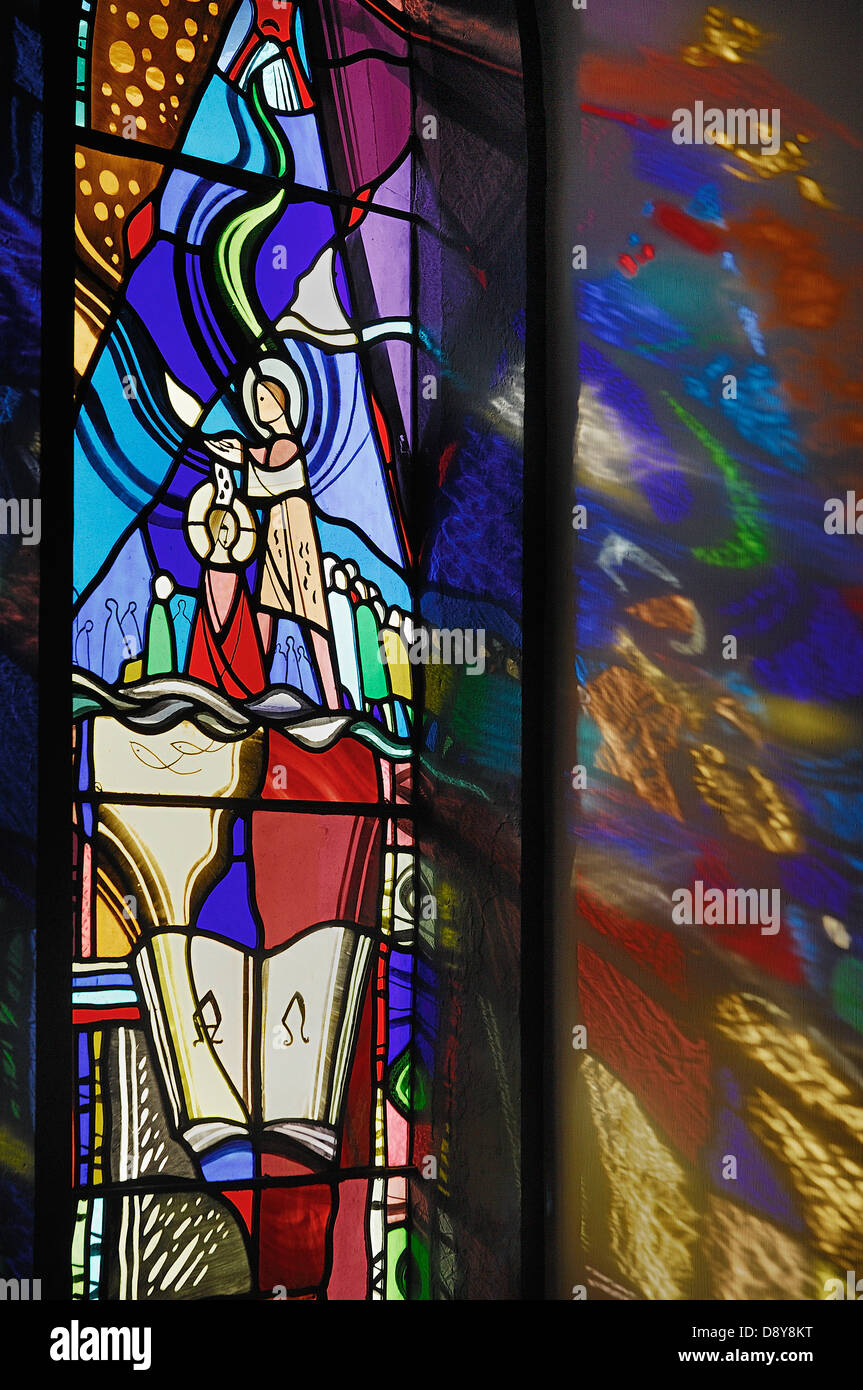 Chiesa di san Kentigern Eire europeo irlandese in Irlanda del Nord Europa Poblacht na hEireann Religione La religione dei religiosi Foto Stock