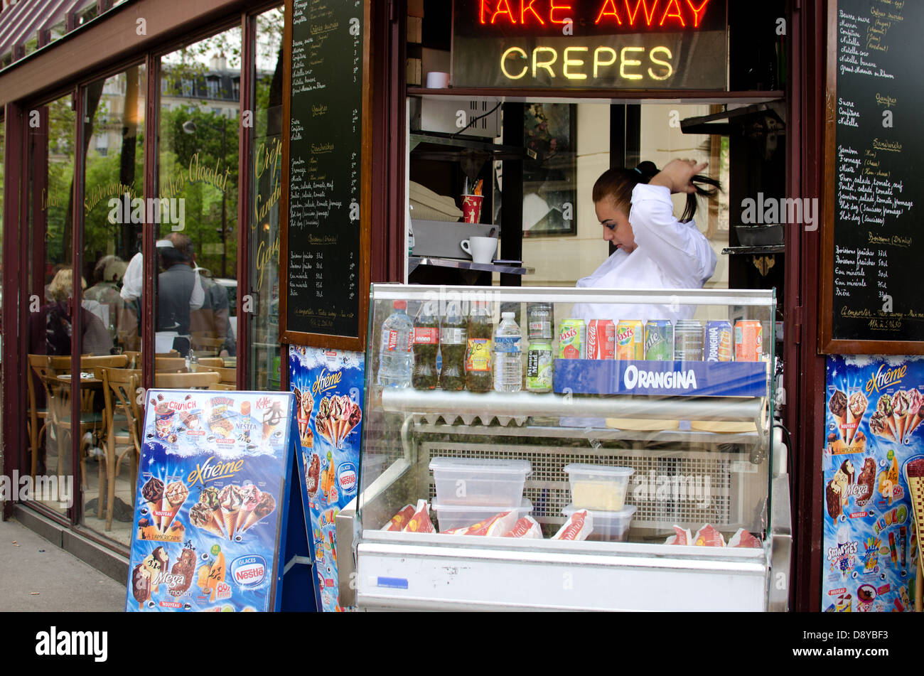 Fast food Foto Stock