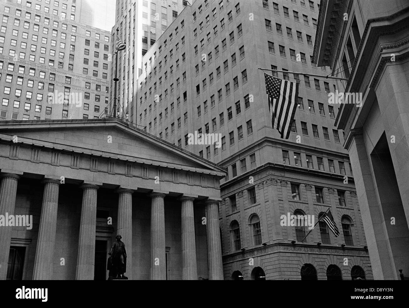 Wall Street, New York, Stati Uniti d'America. Foto Stock