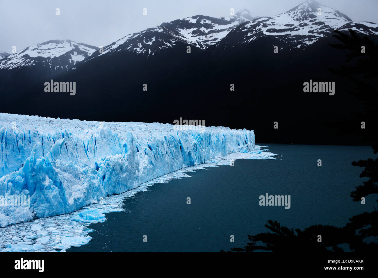 Los Glaciares, Moreno Glacier, Patagonia, Argentina. Foto Stock