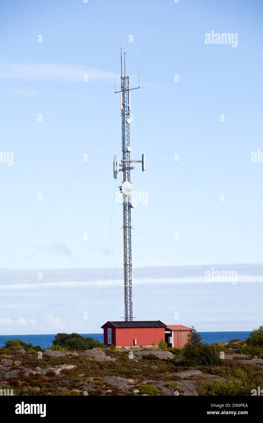 Albero di telefono Foto Stock