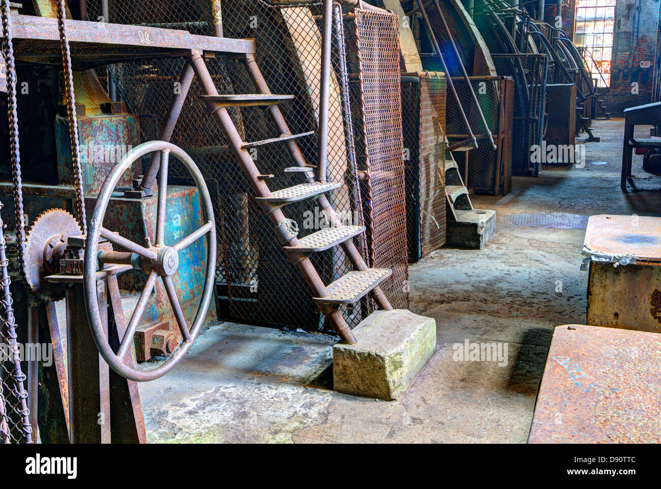 particolari della fabbrica Foto Stock
