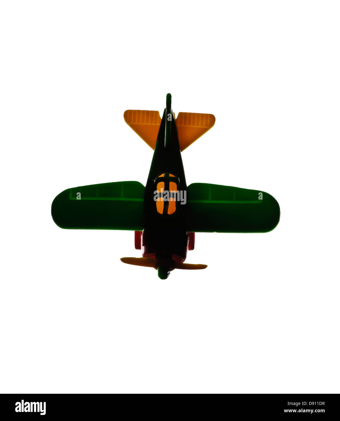 Aeroplano del giocattolo. Foto Stock