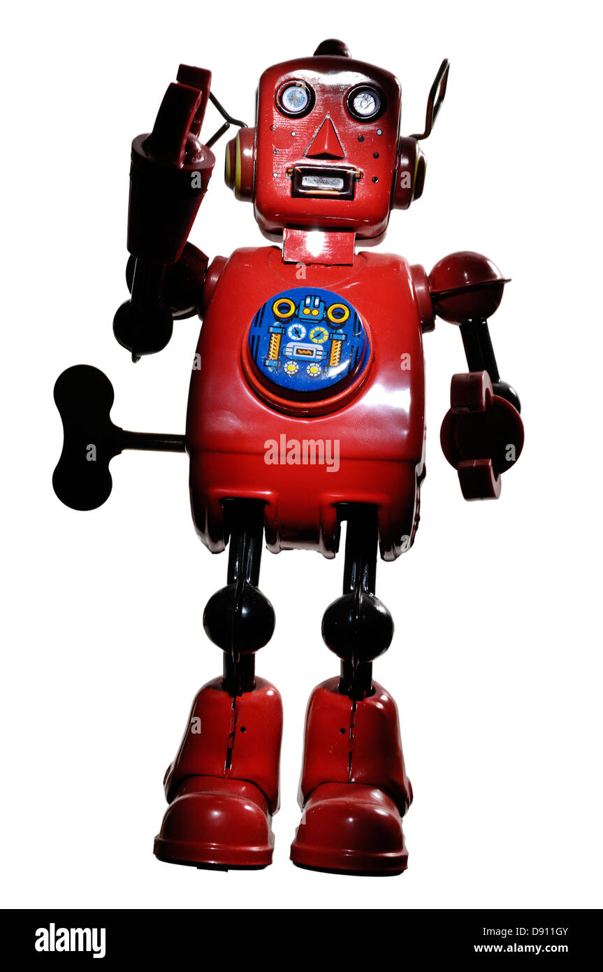Un robot. Foto Stock