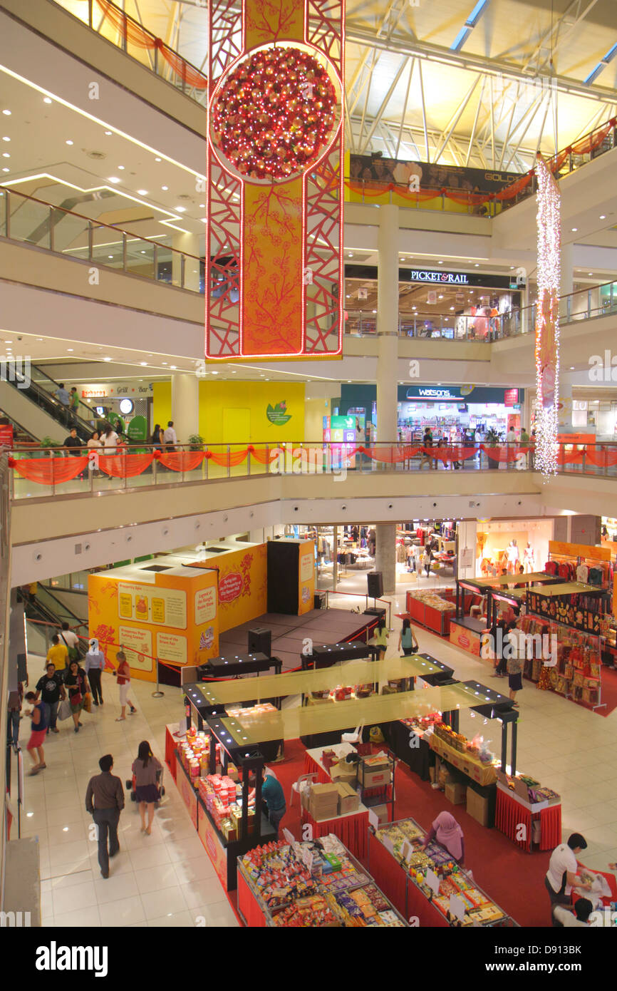 Singapore City Square Mall,in vendita,vendita,vendita esposizione negozio,interno,Sing130131036 Foto Stock