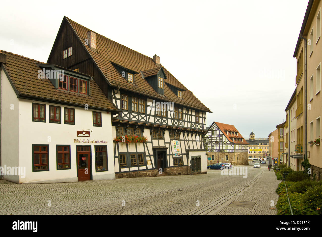 Casa di Lutero Eisenach Foto Stock