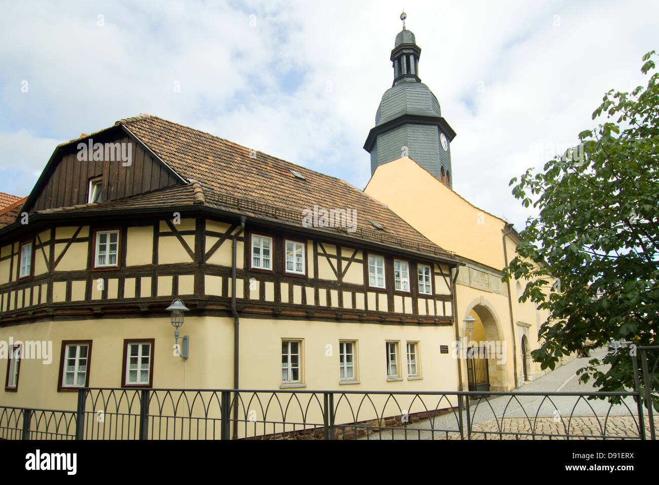 Ex Chiesa di Eisenach. Oggi la casa di cura. Foto Stock