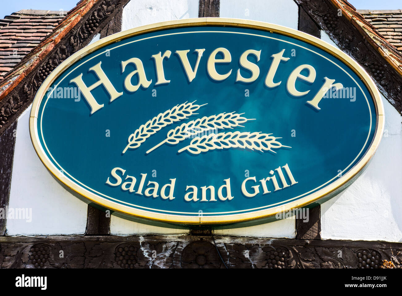 Ristorante Harvester insalata e Grill Riverhead Foto Stock
