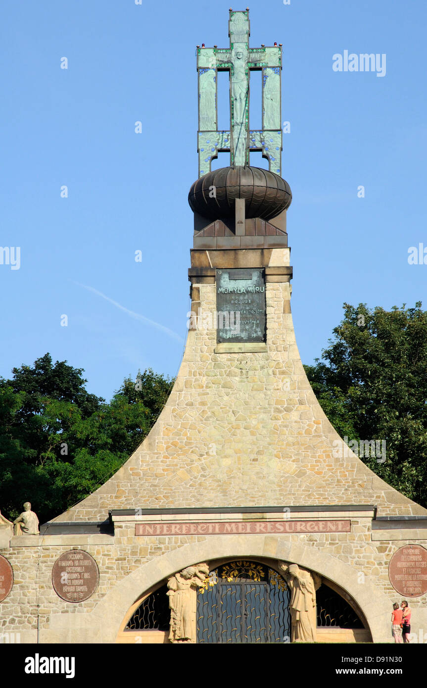 Schlacht bei Austerlitz Foto Stock