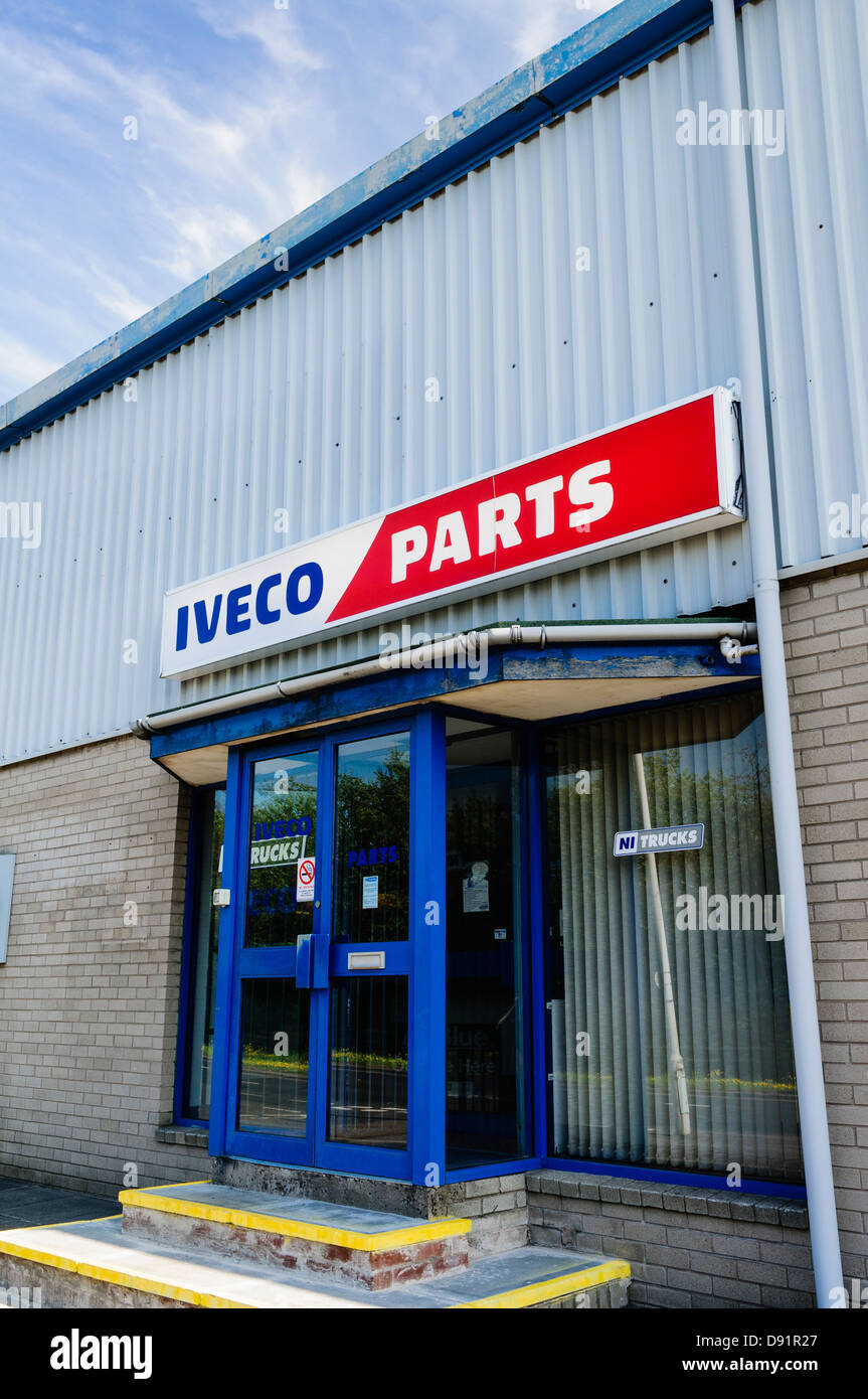 Parti di ricambio Iveco store ingresso anteriore Foto Stock
