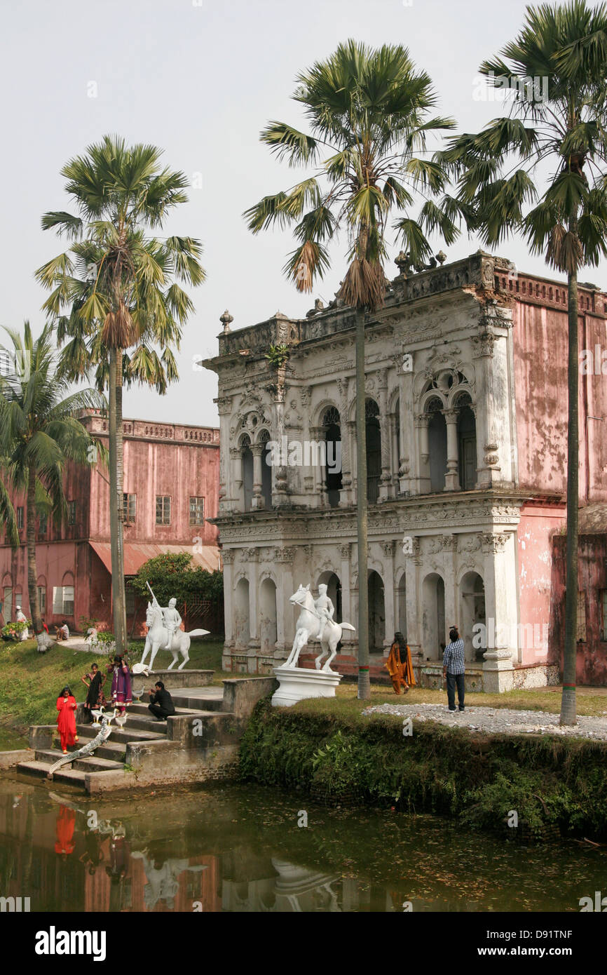 Palazzo Sadarbari (rajbari), Sonargaon, divisione di Dhaka, Bangladesh Foto Stock