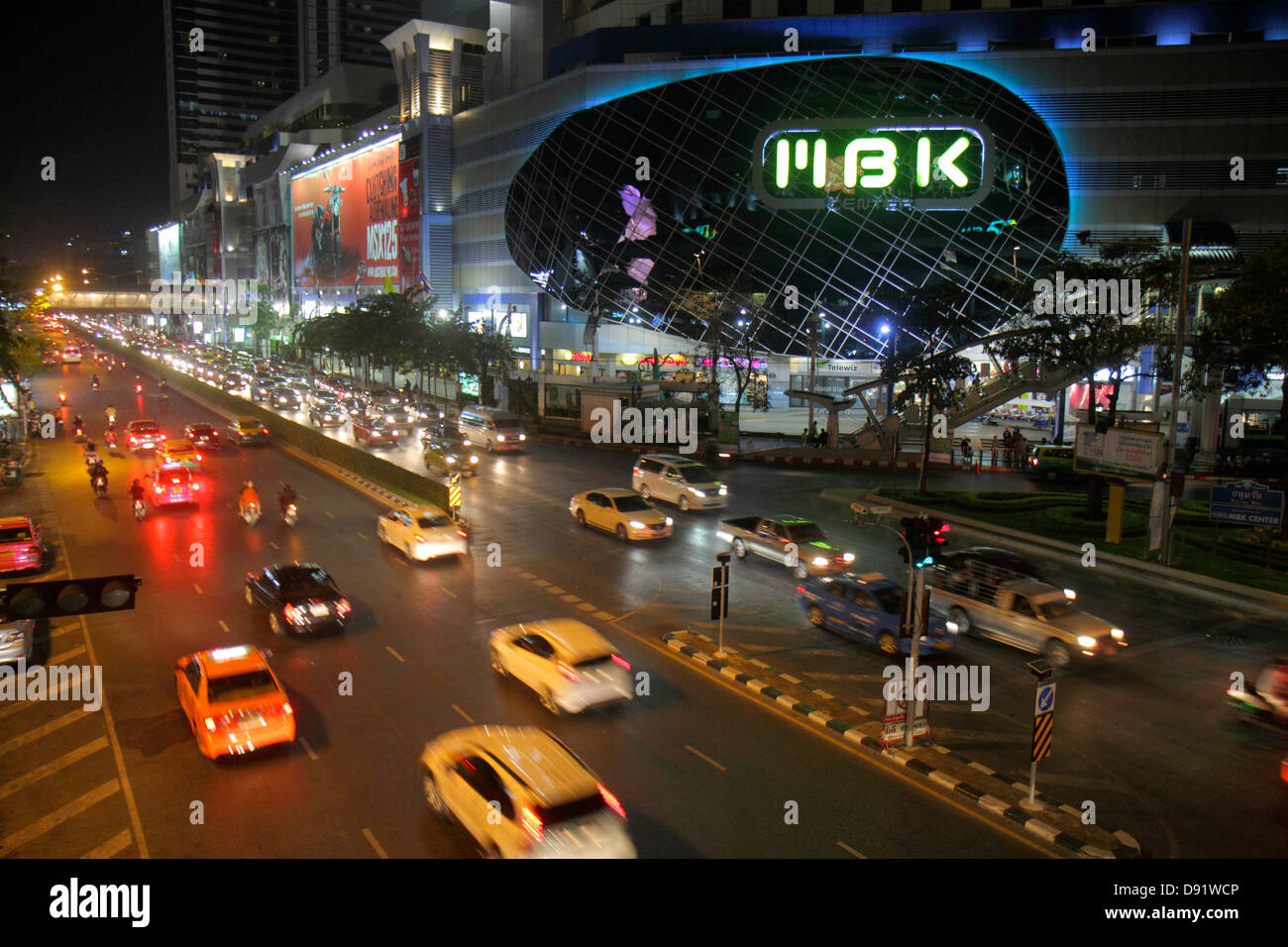 Thailandia,Thai,Bangkok,Pathum WAN,Phaya Thai Road,MBK Center,centro,complesso,shopping shopper shopping negozi mercati di mercato mercati di acquisto vendere Foto Stock
