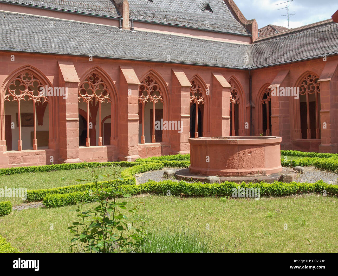 Santo Stefano chiesa a Magonza in Germania Foto Stock