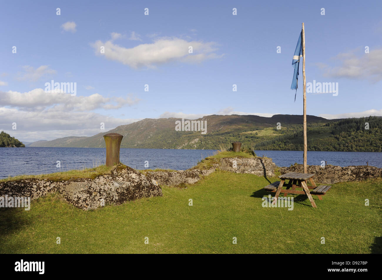 Molo Vecchio House (B&B), Fort Augustus, Loch Ness e Highlands Scozia, Gran Bretagna Foto Stock