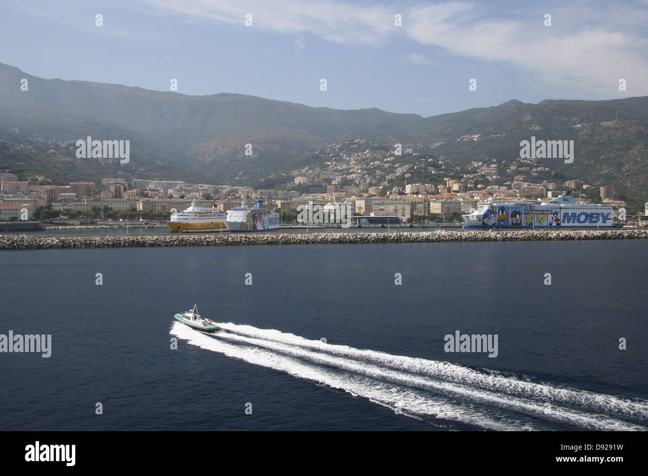 Porto di Bastia, Corsica, Francia, 2008 Foto Stock