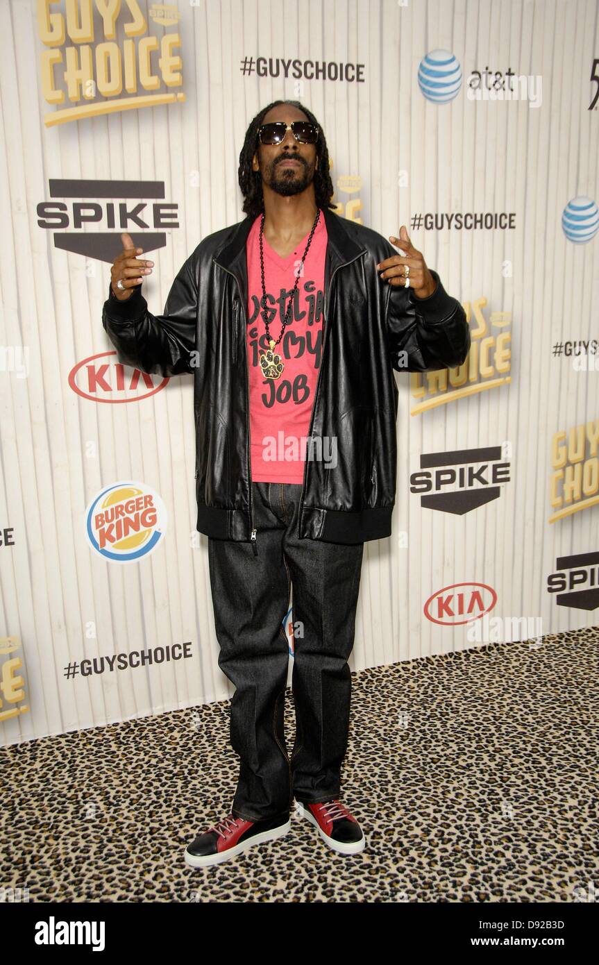 Snoop Lion presso gli arrivi per Spike TV ragazzi scelta 2013, Sony Pictures Studio, Culver City, CA Giugno 8, 2013. Foto Da: Michael Germana/Everett Collection Foto Stock