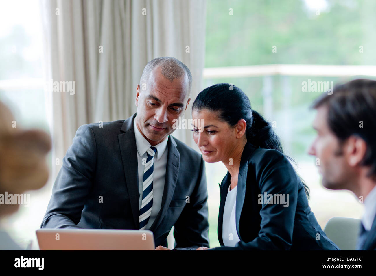 Meeting aziendali Foto Stock
