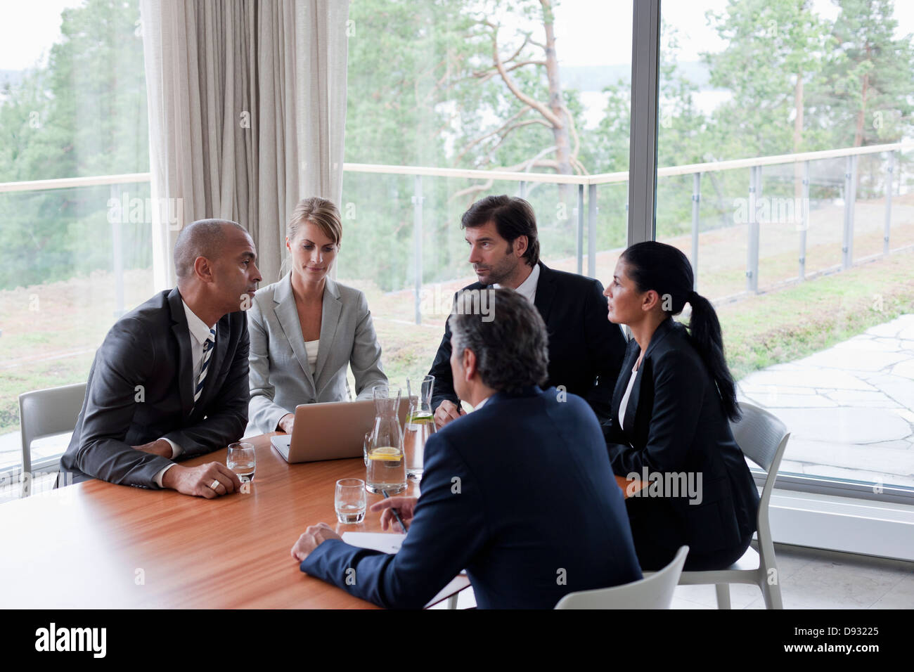 Meeting aziendali Foto Stock