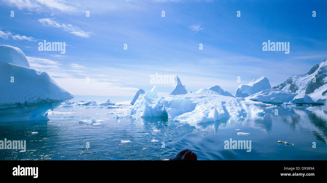 Iceberg in Antartide. Foto Stock