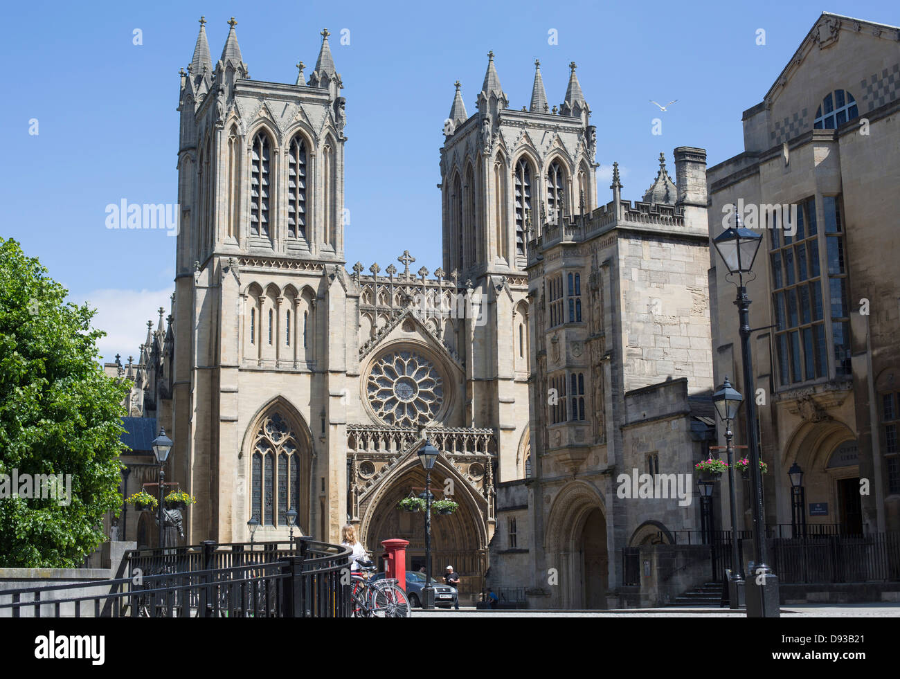 Cattedrale di Bristol Foto Stock