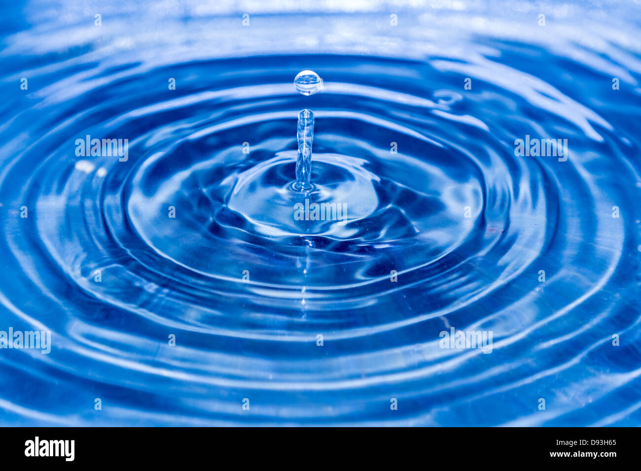 Goccia d'acqua Foto Stock