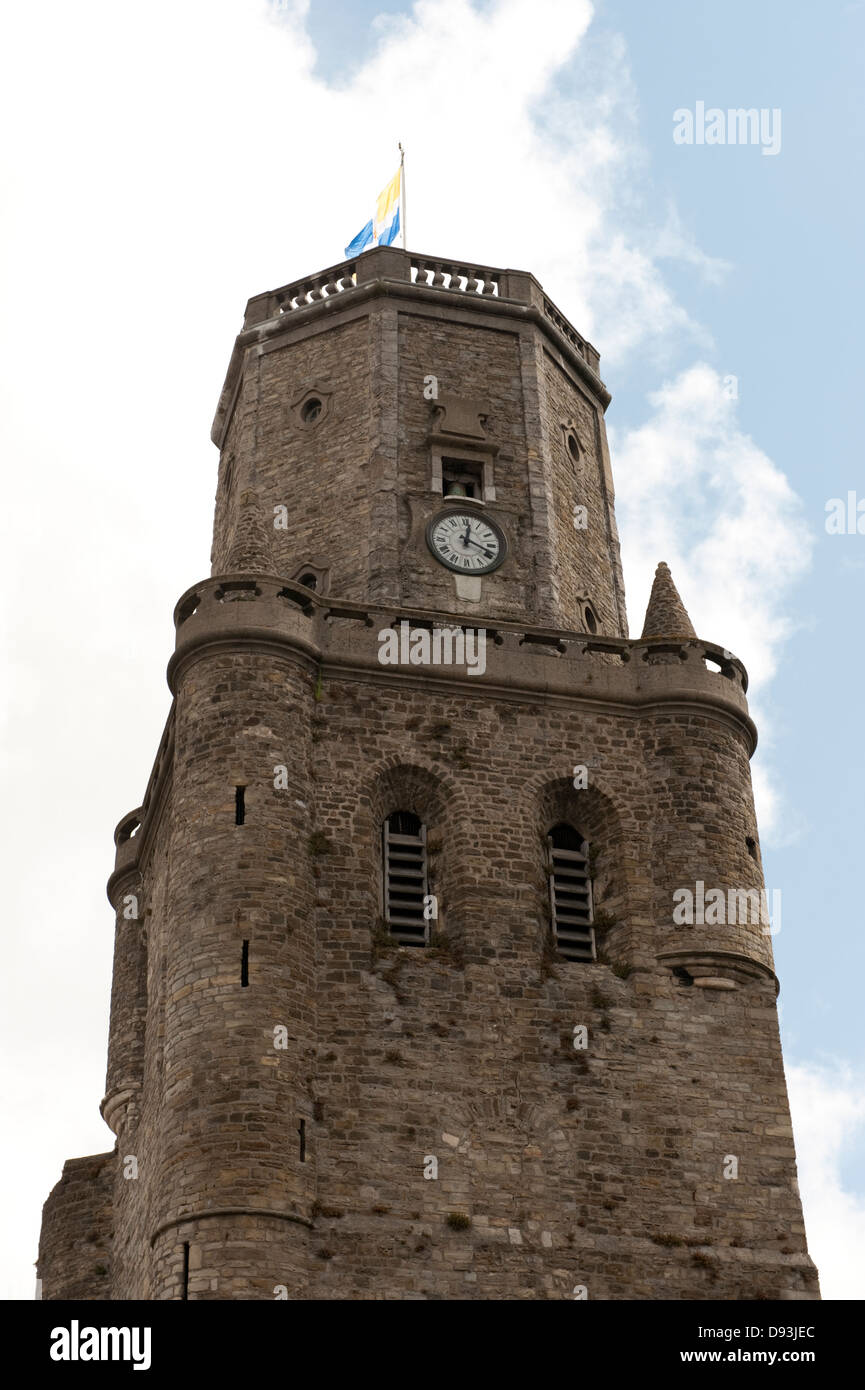 Vecchia Torre Boulogne-sur-Mer Francia Europa Foto Stock