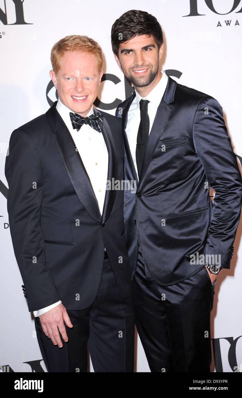 New York, NY, STATI UNITI D'AMERICA. Il 9 giugno, 2013. Jesse Tyler Ferguson presso gli arrivi per la 67th annuale di Tony Awards, Radio City Music Hall di New York, NY Giugno 9, 2013. Foto di: Kristin Callahan/Everett raccolta/Alamy Live News Foto Stock