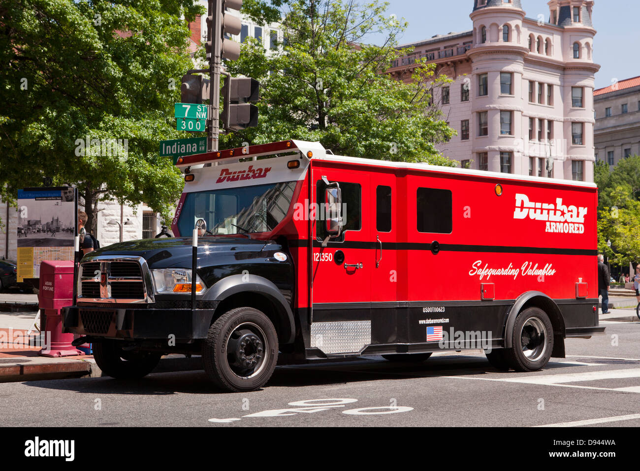 Dunbar armored carrello Foto Stock