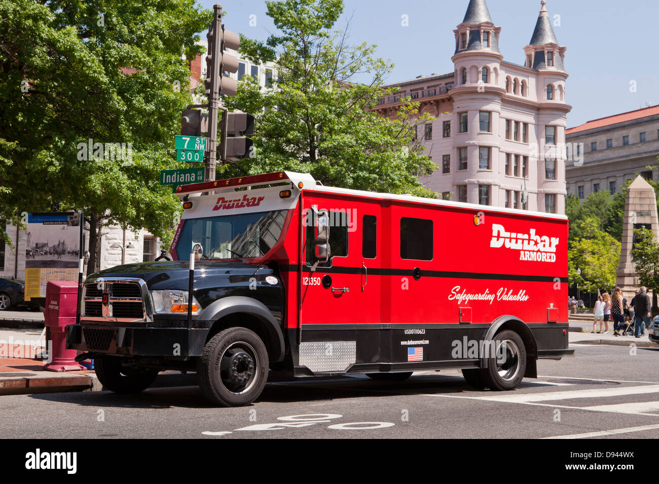 Dunbar armored carrello Foto Stock