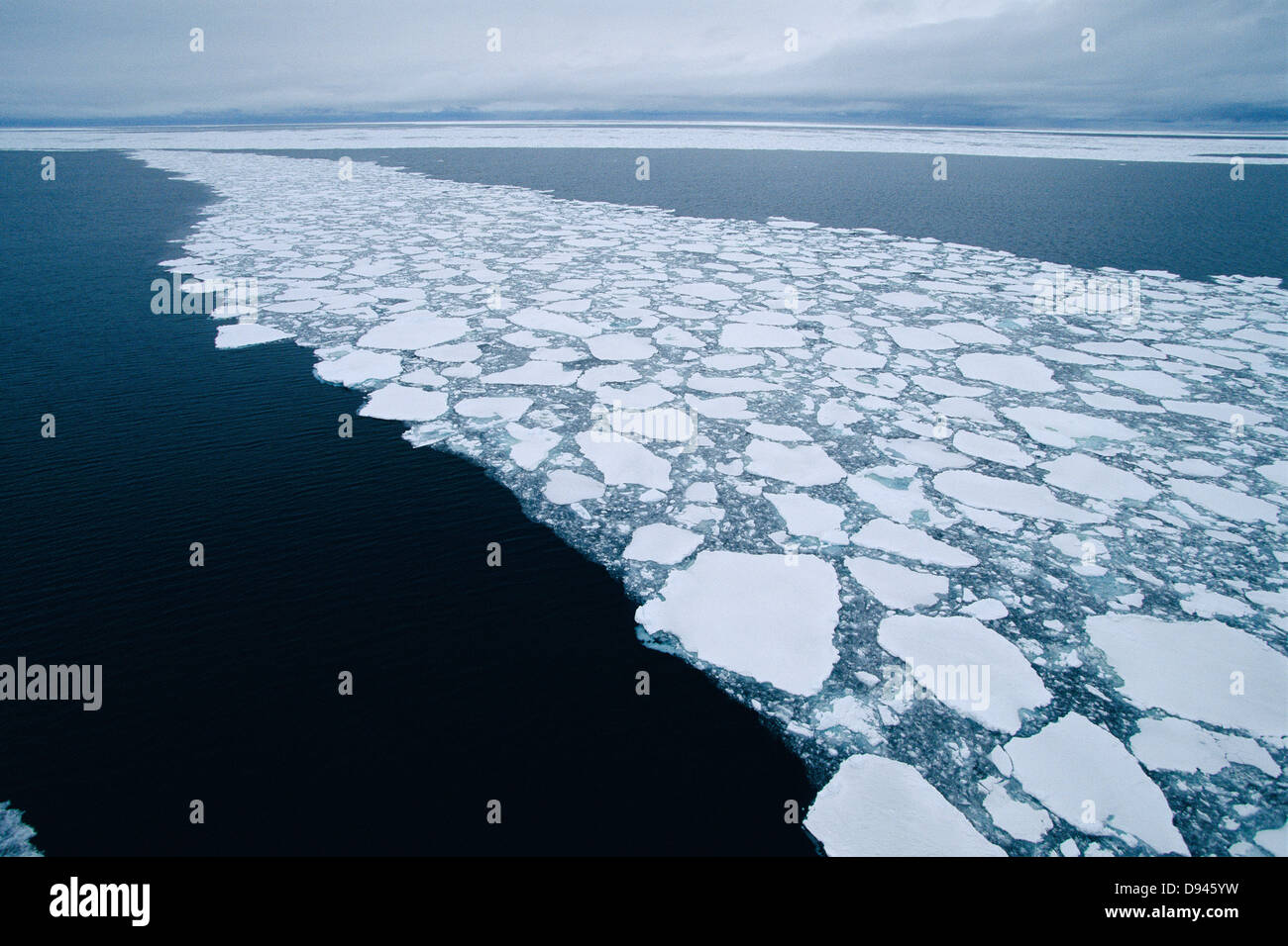 Ice, l'Antartide. Foto Stock