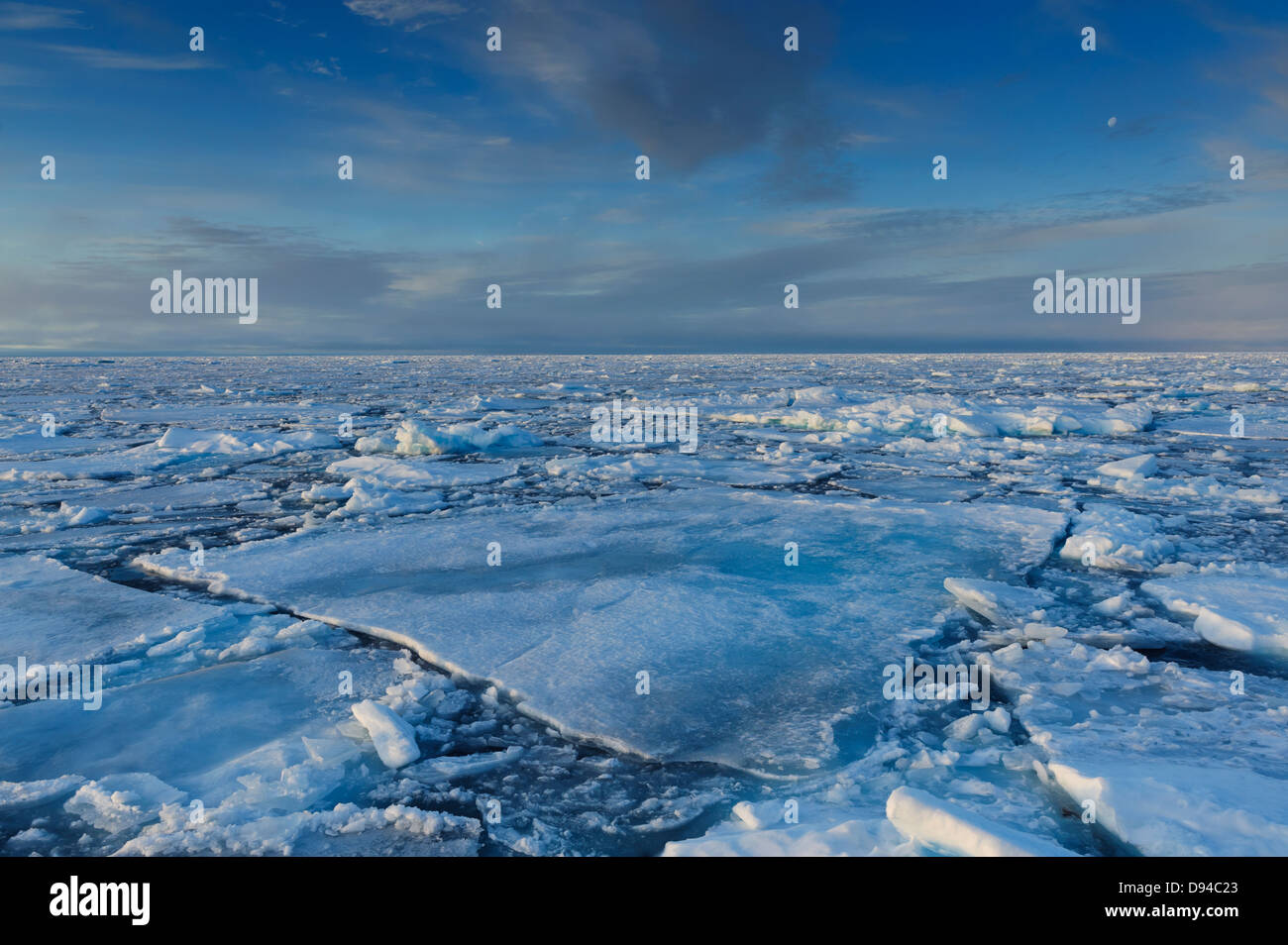 Glaçon sull Oceano Artico Foto Stock