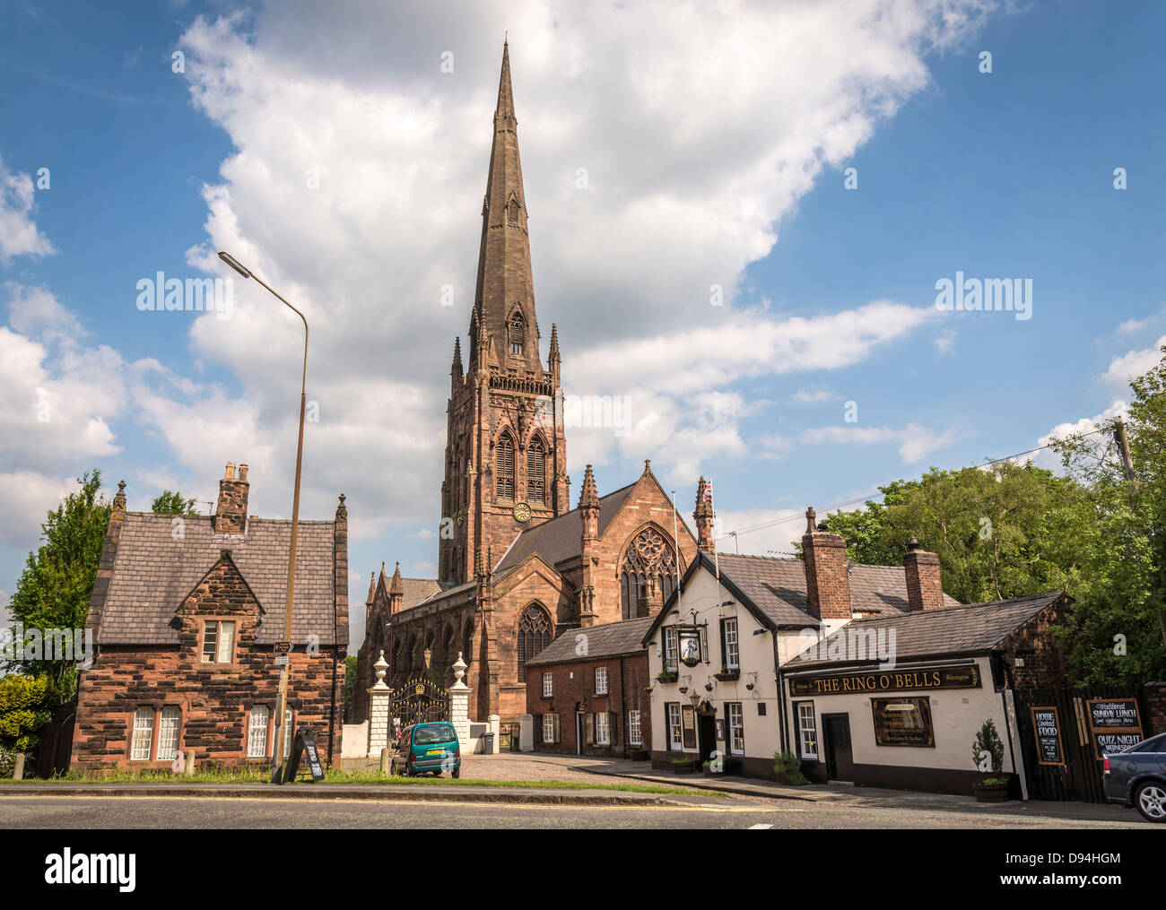 San Elphin chiesa parrocchiale di Warrington. Foto Stock