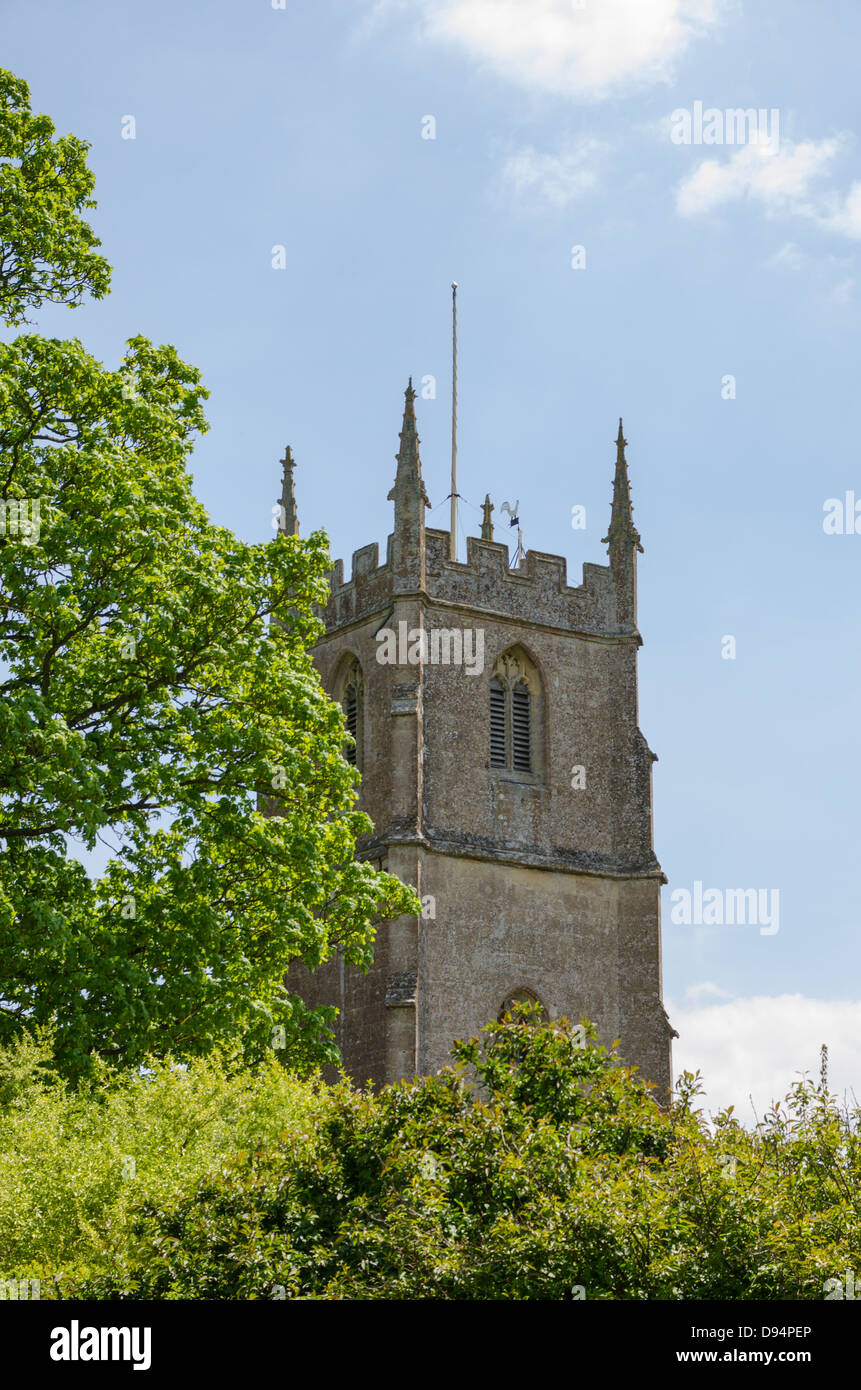 La chiesa di San Giacomo, Avebury, Inghilterra Foto Stock