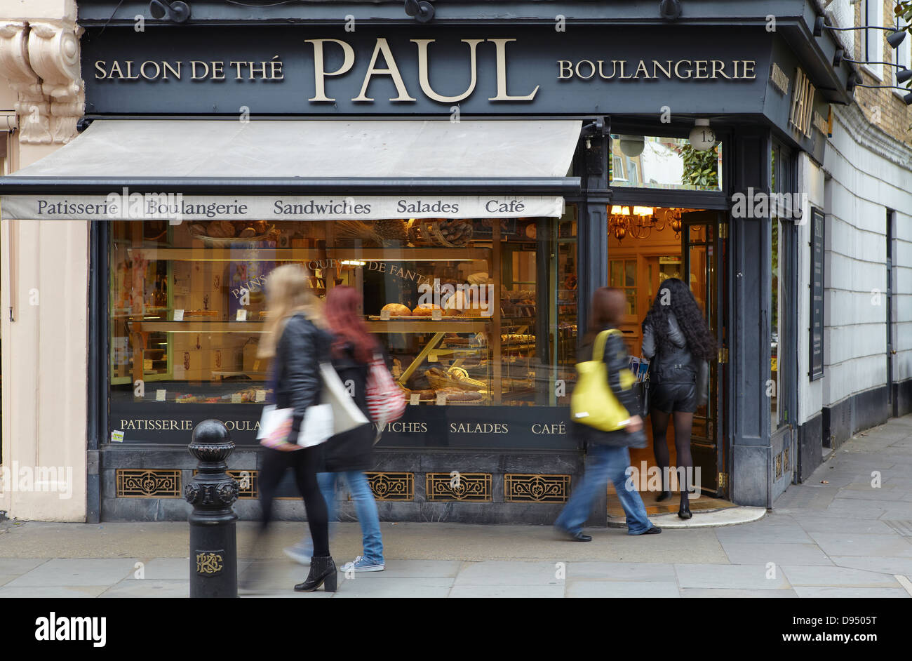 Paolo Boulangerie su King's Road, a Chelsea, Londra. Foto Stock