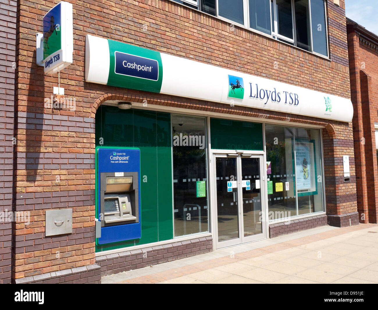 Lloyds TSB Bank in Crewe Cheshire Regno Unito Foto Stock