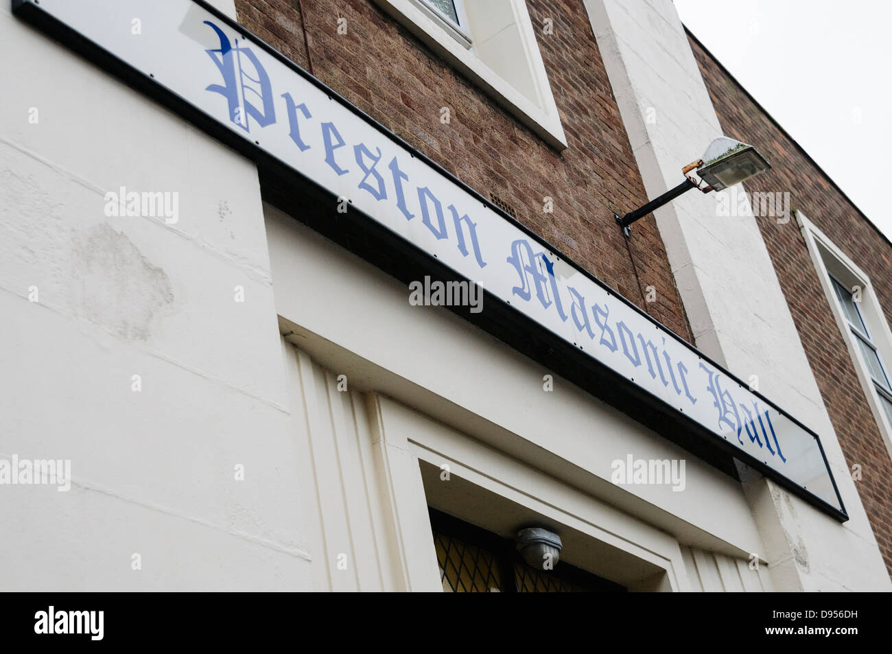 Preston Masonic Hall Foto Stock