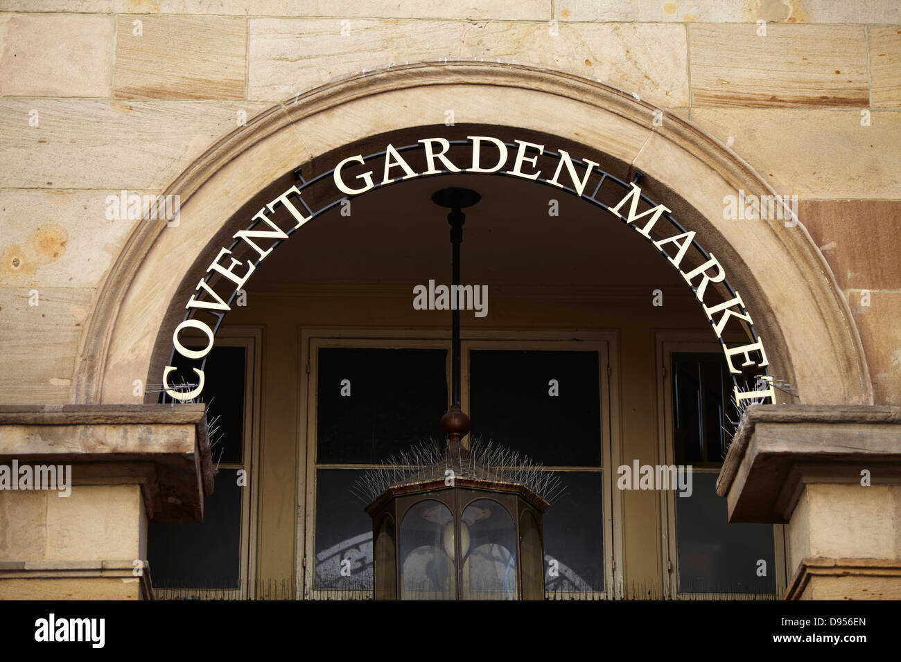 Mercato di Covent Garden segno Foto Stock
