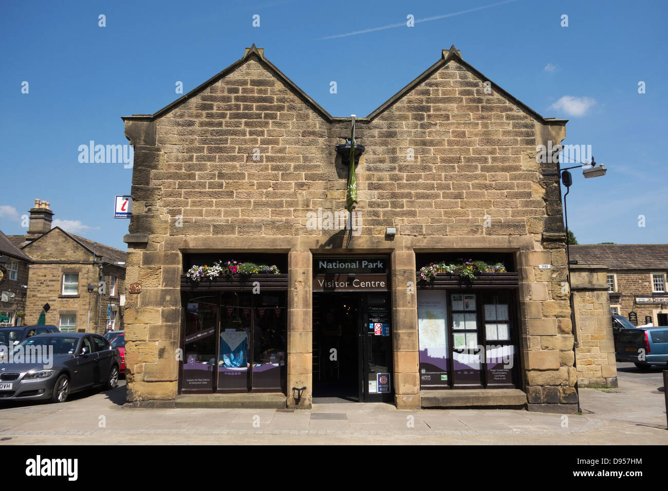 Le informazioni turistiche & Visitor Centre in Bakewell, Derbyshire, England, Regno Unito Foto Stock
