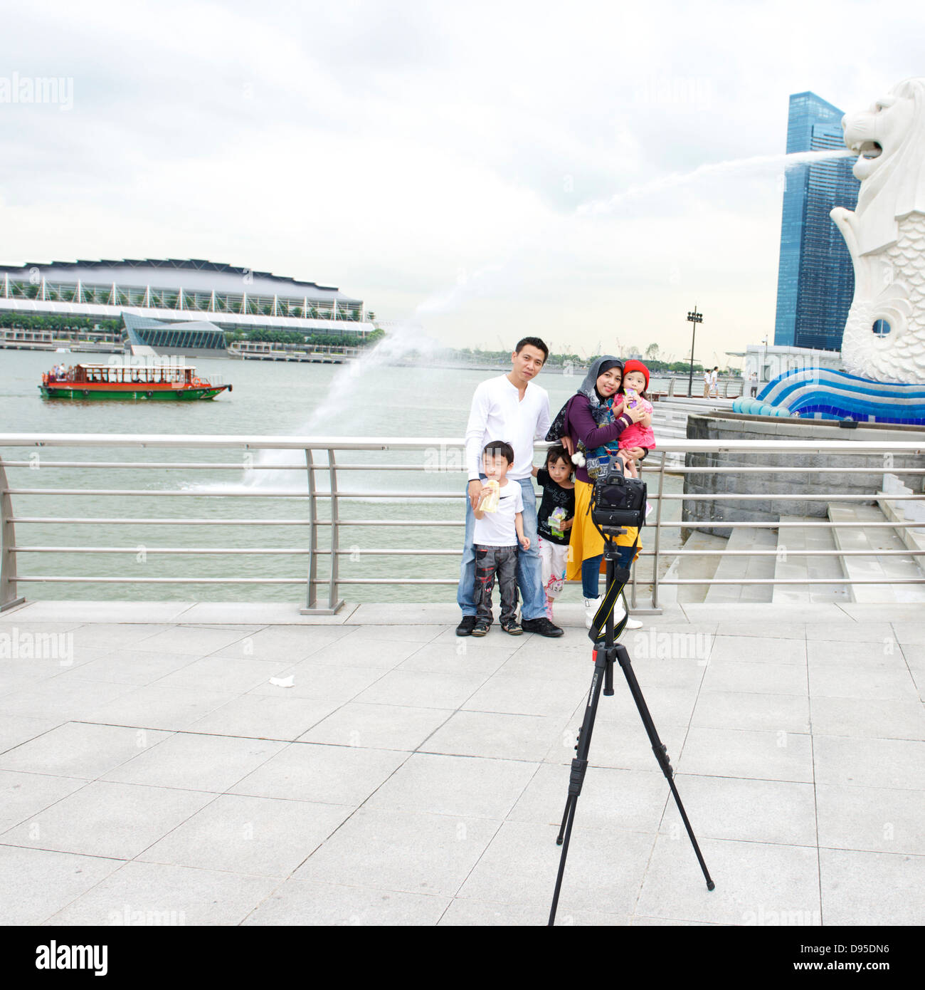 Foto di famiglia Foto Stock