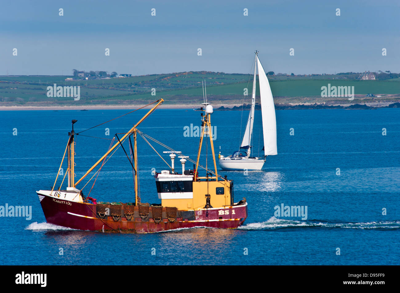 Scarlest Lou BS1 Holyhead Anglesey North Wales UK Foto Stock