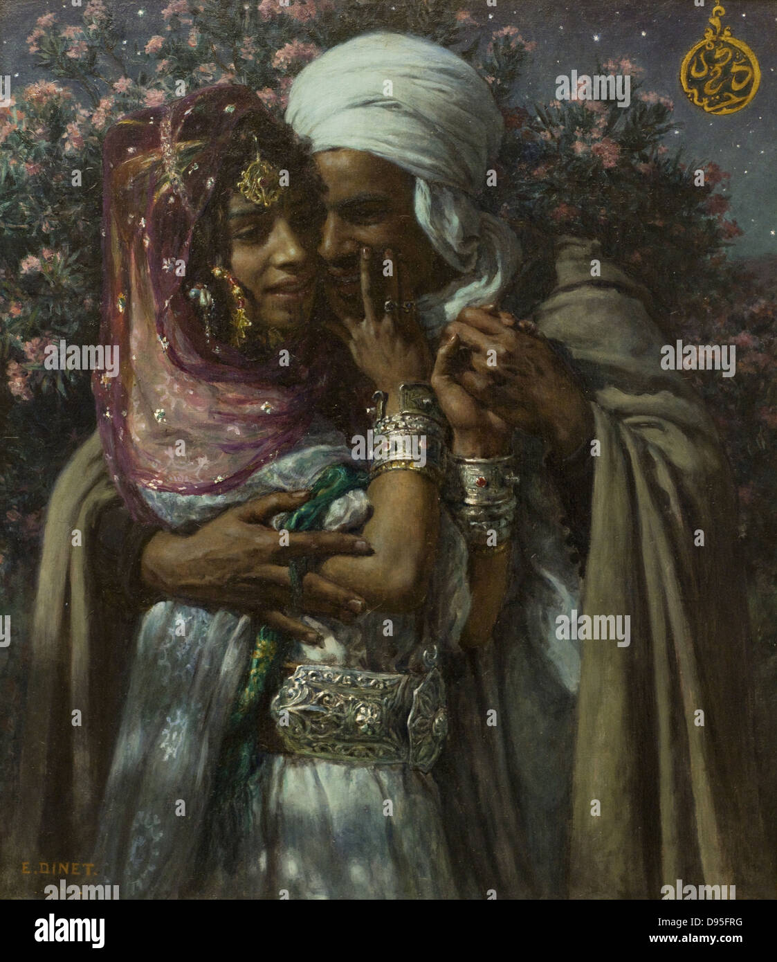Etienne Dinet Esclave D Amour Et Lumiere Des Yeux Abd El Gheram Et Nouriel Ain Legende Arabe Schiavo Di Amore E Di Luce E Gli Occhi Foto Stock Alamy