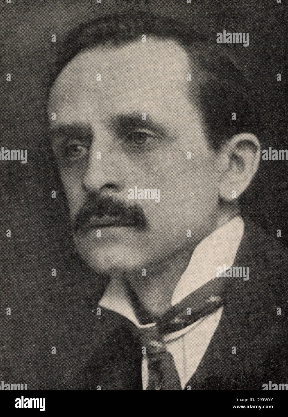 James Matthew (JM) Barrie (1860-1937) Scottish drammaturgo e romanziere, nato a Kirriemuir, Angus, Scozia. "Qualità Street' (1901), 'Peter Pan' (1904), "Ciò che ogni donna sa' (1906) e "l'orecchio di Bruto (1917) sono tra le sue opere più conosciute. Foto Stock