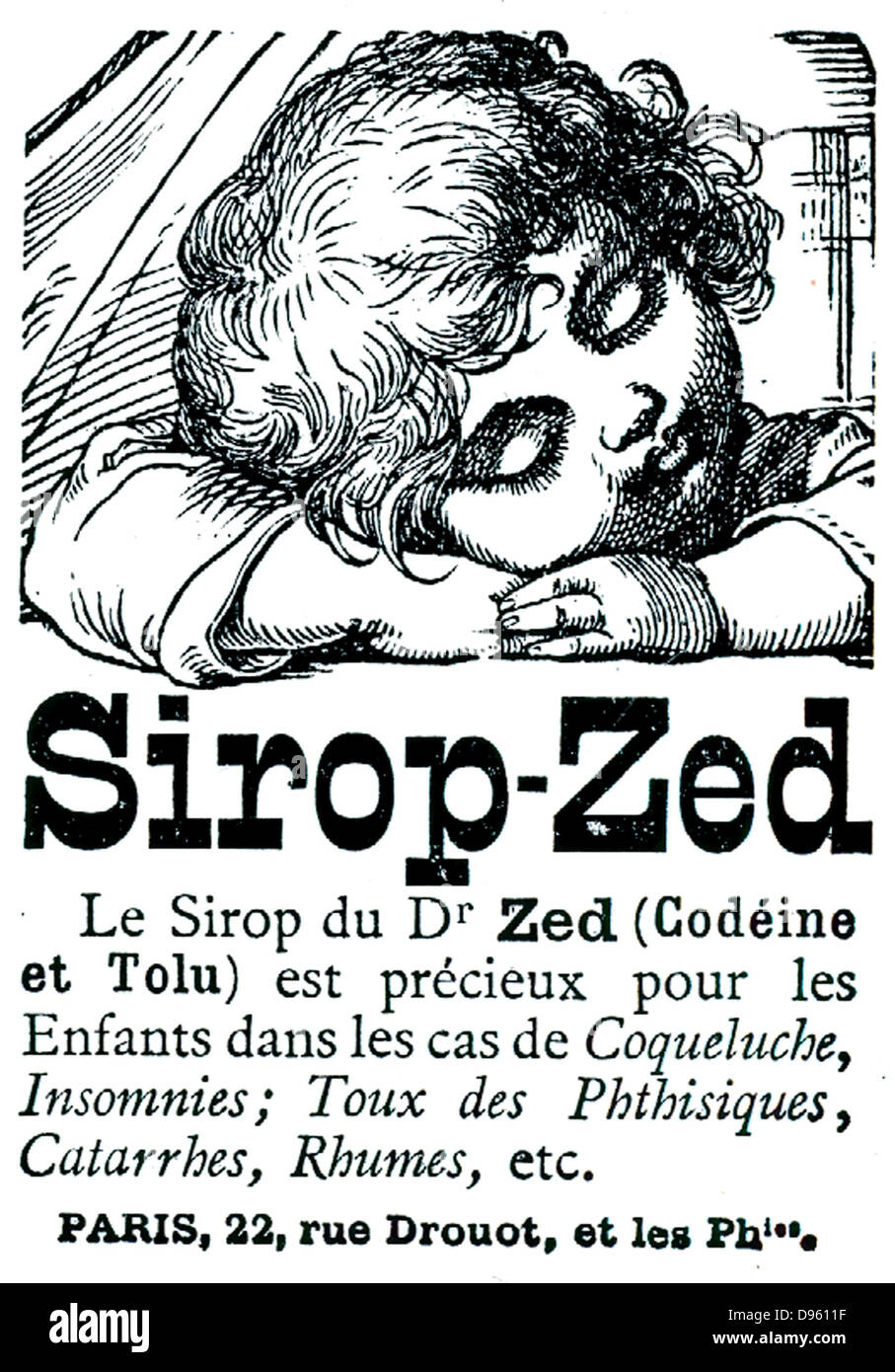 Un membro del pubblico spaventati da una lanterna diapositiva che mostra le forme di vita in un tipico goccia d'acqua di Londra. Cartoon4. Foto Stock