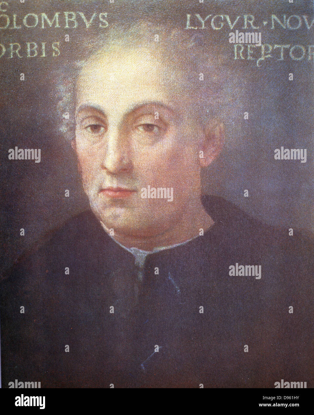 Cristoforo Colombo (1451-1506), genovesi explorer. Venite Gallery, Giove. Foto Stock