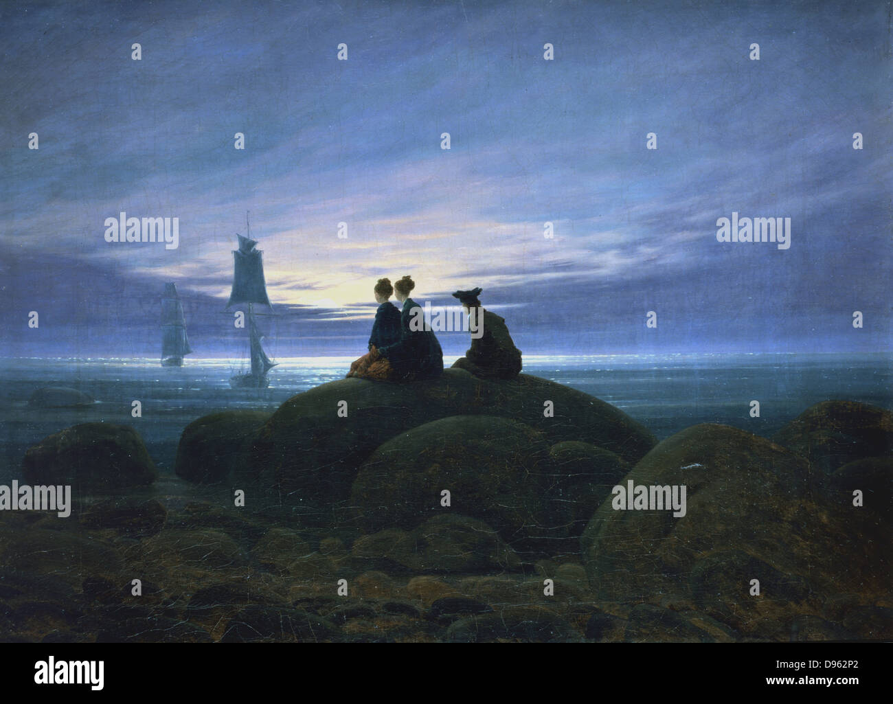 Pittore romantico tedesco caspar david friedrich immagini e fotografie